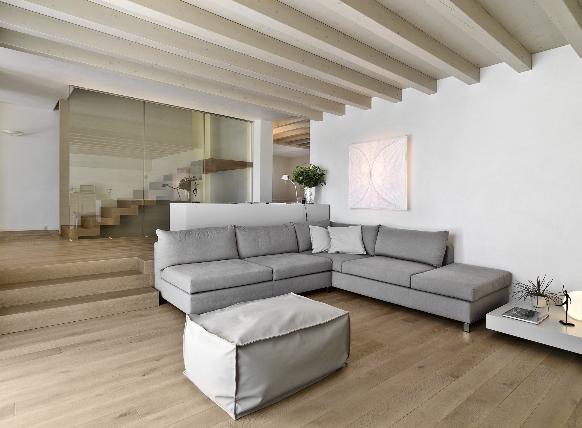 Interiors Of A Modern Living Room