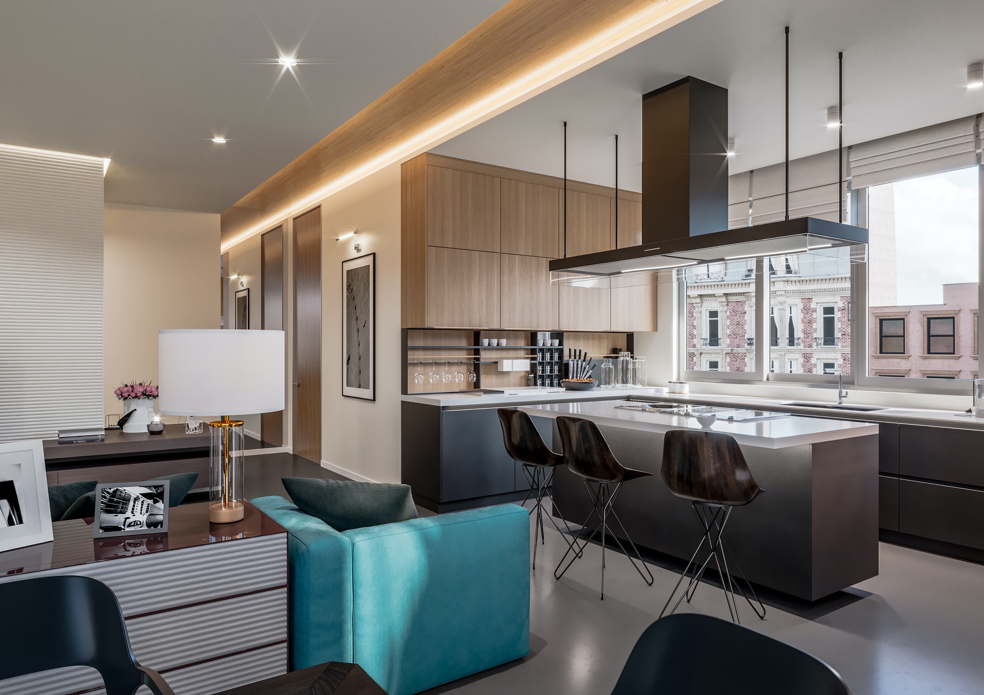 Modern Interior Of Stylish Apartment 2